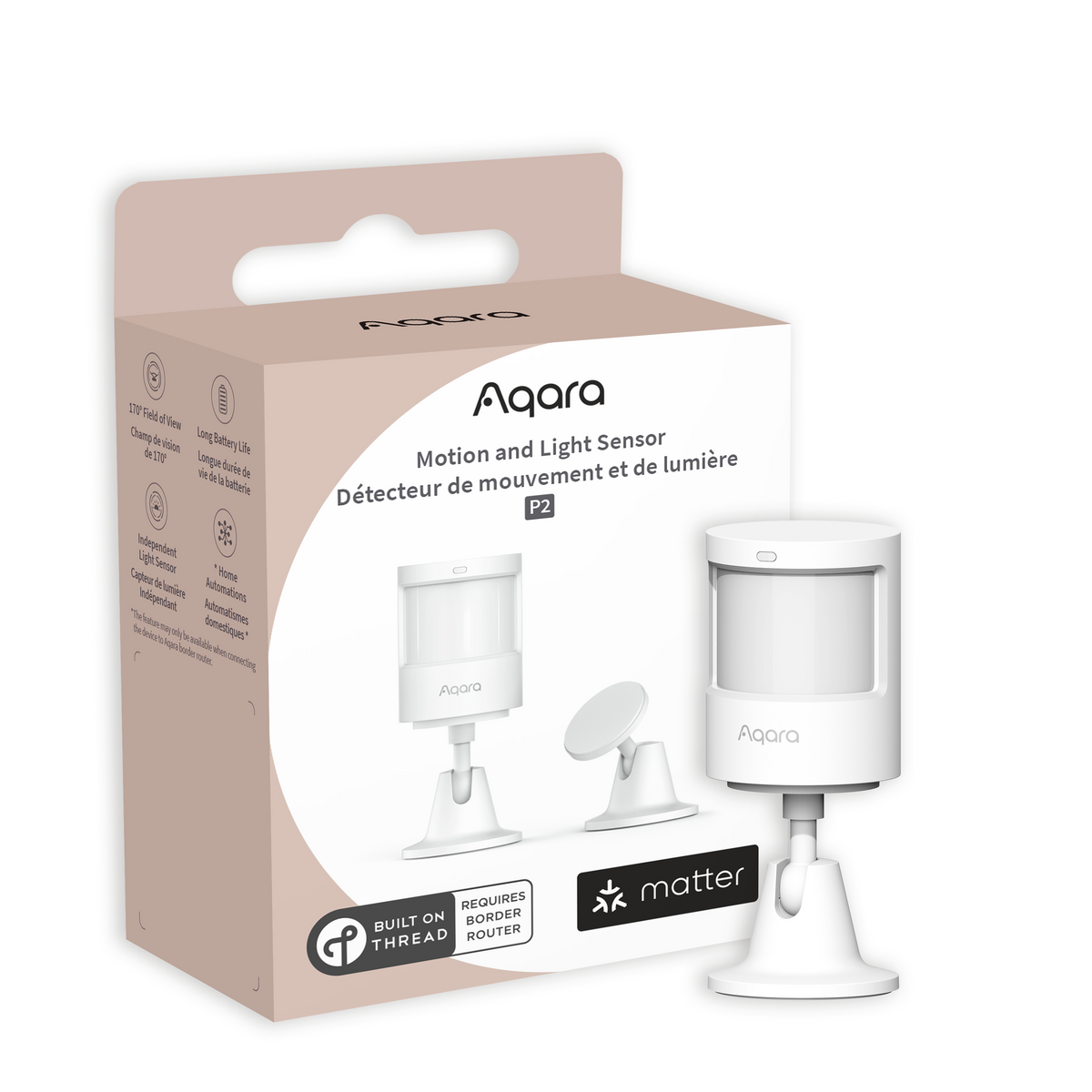 Capteur de mouvement et de luminosité P2 Aqara