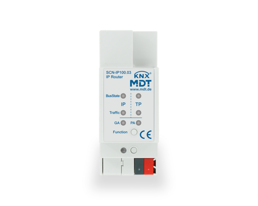 MDT KNX IP-router met mailfunctie