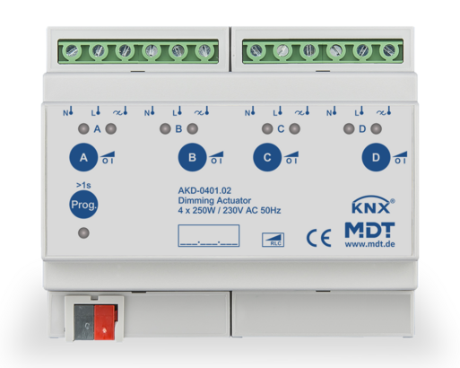 MDT KNX-dimactor 4-voudig 250 W