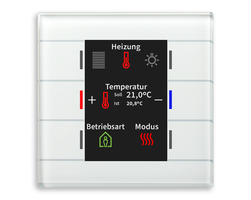 MDT Glastaster II Smart KNX mit Temperatursensor
